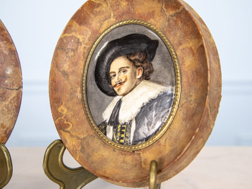 Миниатюрные портреты в рамках Meissen (Мейсен)