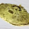 Бронзовий піднос у стилі модерн з декором у вигляді ящірки