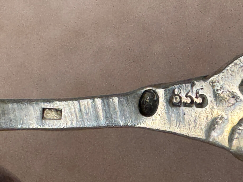 IMG_3682 Вінтажний срібний набір для спецій «Птахи»