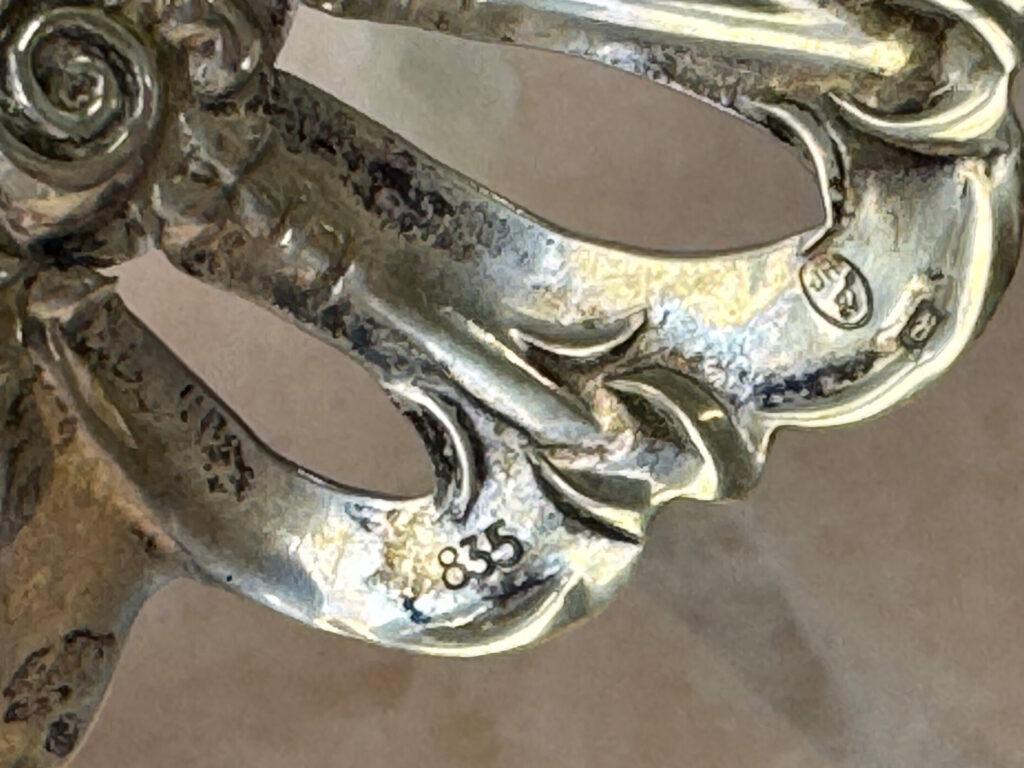 IMG_3687 Вінтажний срібний набір для спецій «Птахи»