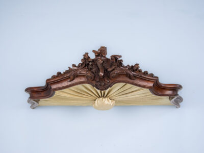 BN4A6312 Антикварный балдахин на кровать в стиле Людовика XV