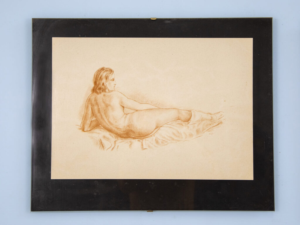 BN4A6794 Пара академічних рисунків оголеної моделі