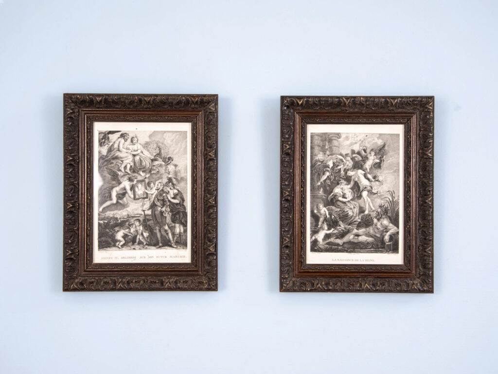 Антикварные гравюры по мотивам картин Питера Пауля Рубенса