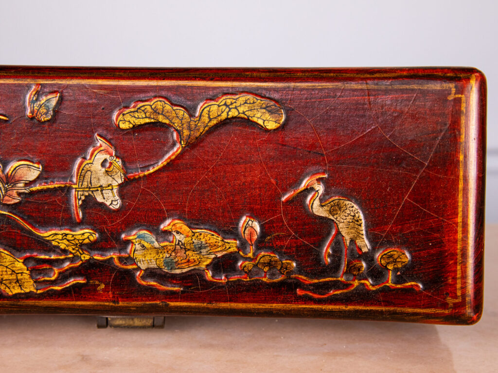 BN4A7002 Антикварна китайська шкатулка