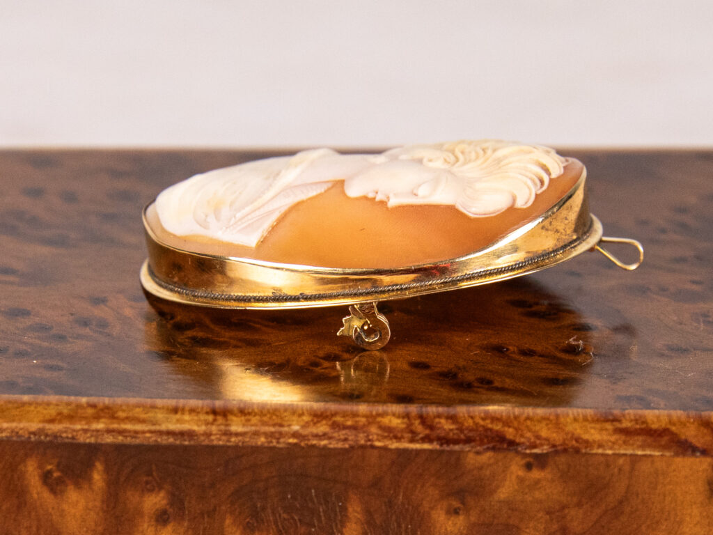 BN4A7233 – копія Антикварна брошка-камея в золотій оправі