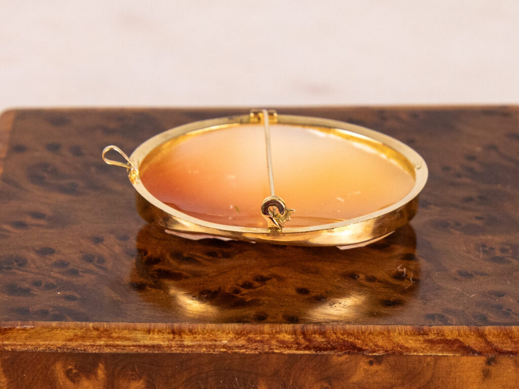 BN4A7241 – копія Антикварна брошка-камея в золотій оправі