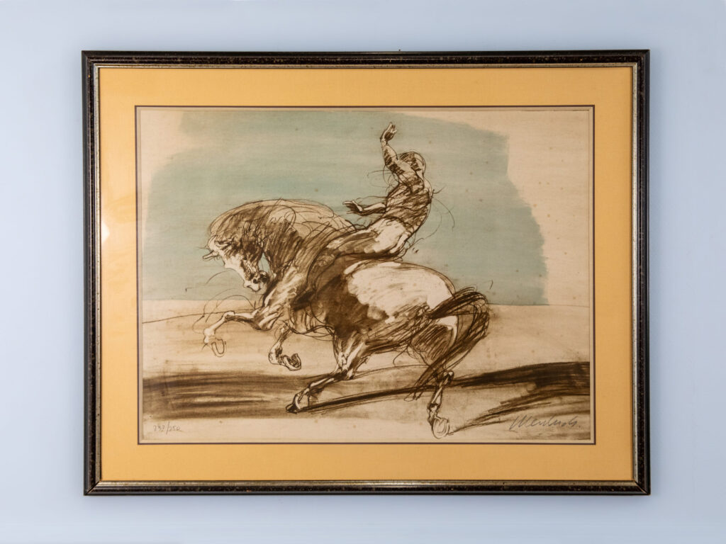 BN4A7403 копія Літографія «Вершник родео» (авторства Клода Вайсбуха)