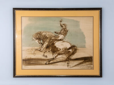 BN4A7403 копія Літографія «Вершник родео» (авторства Клода Вайсбуха)
