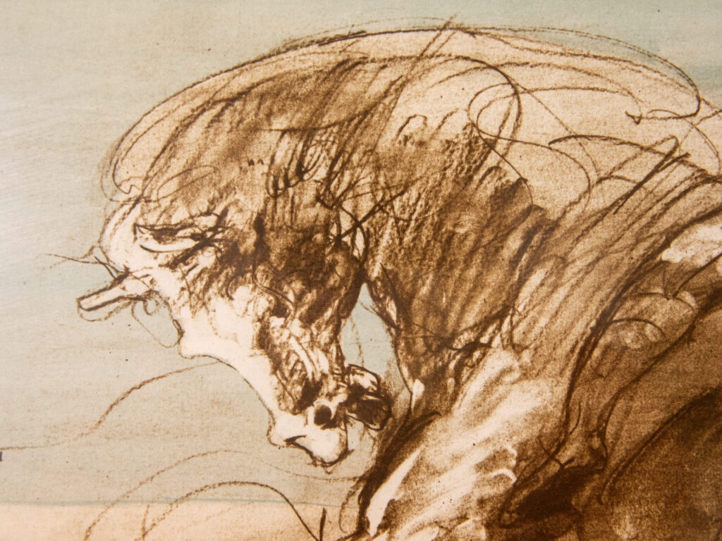 BN4A7413 Літографія «Вершник родео» (авторства Клода Вайсбуха)