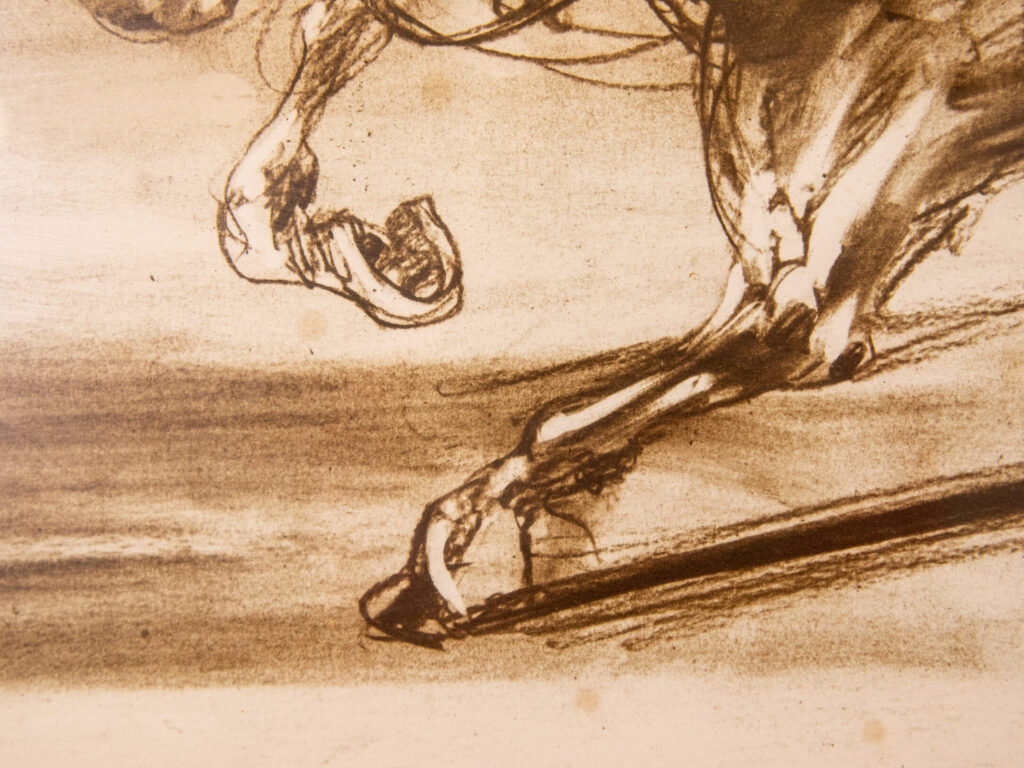 BN4A7414 Літографія «Вершник родео» (авторства Клода Вайсбуха)