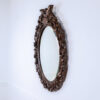 BN4A7457 Антикварне дзеркало в різьбленій ажурній оправі