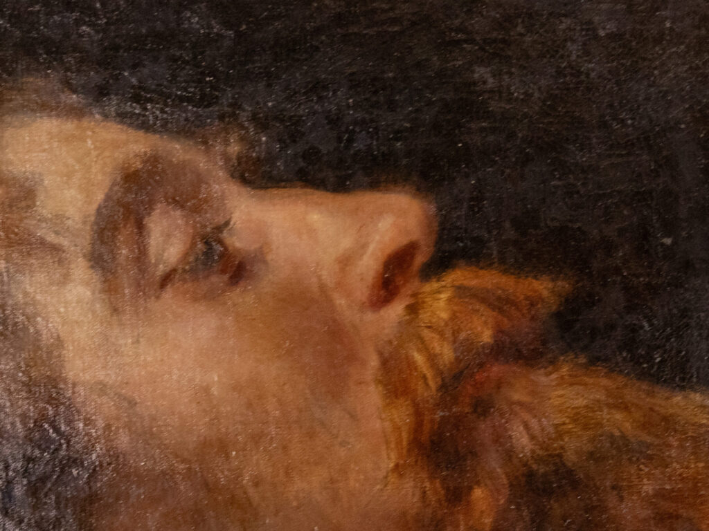 BN4A7971 Антикварний живопис «Портрет чоловіка», Ш. Ваннутеллі (S. Vannutelli)