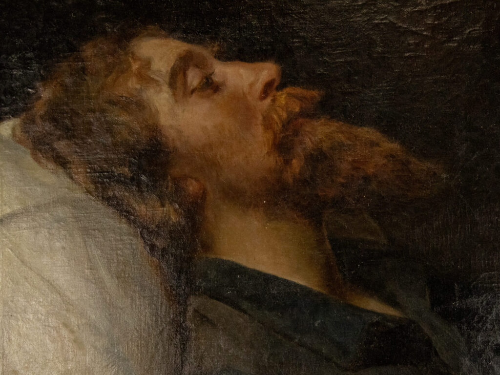 BN4A7975 Антикварний живопис «Портрет чоловіка», Ш. Ваннутеллі (S. Vannutelli)