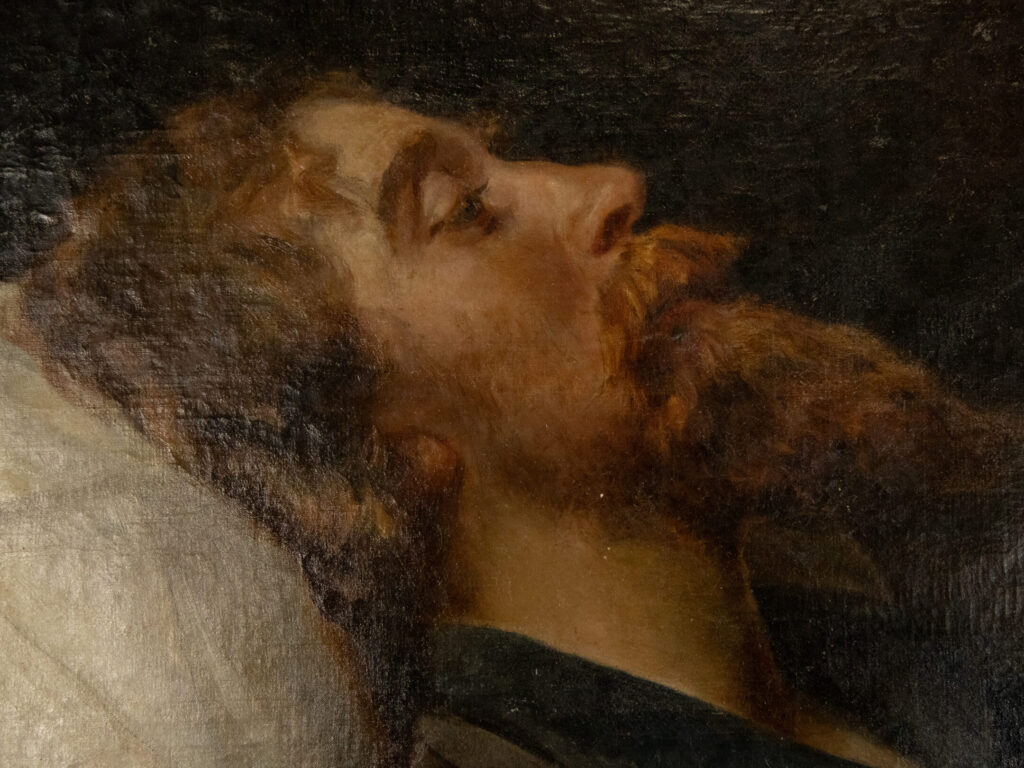 BN4A7976 Антикварний живопис «Портрет чоловіка», Ш. Ваннутеллі (S. Vannutelli)