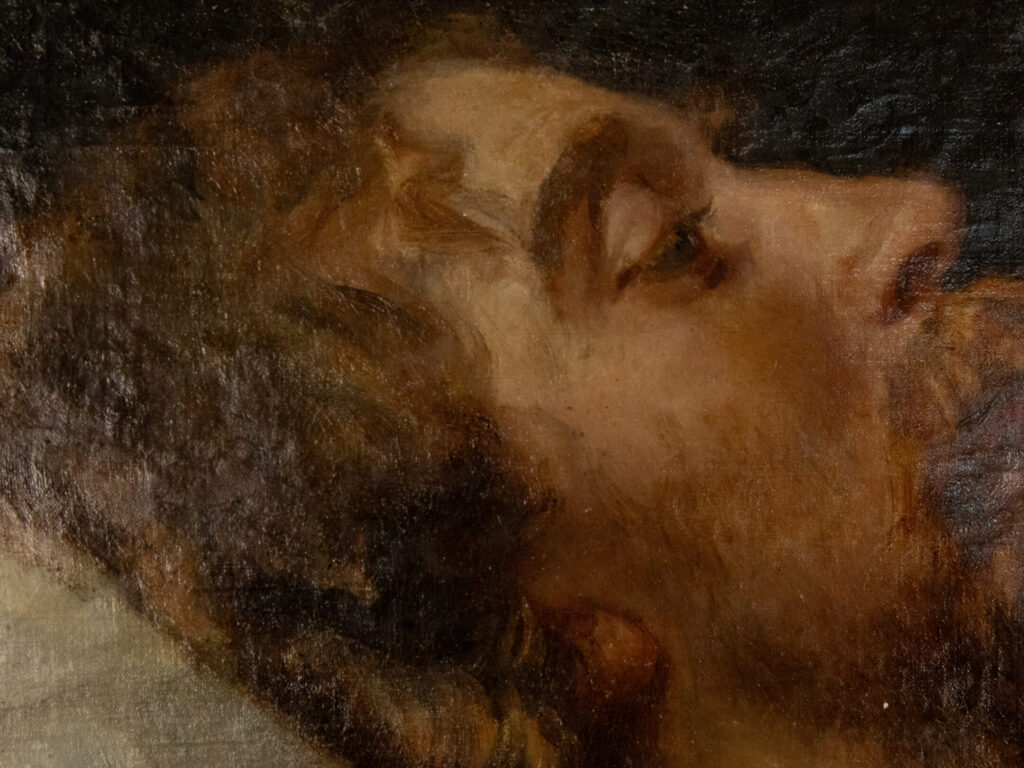 BN4A7980 Антикварний живопис «Портрет чоловіка», Ш. Ваннутеллі (S. Vannutelli)