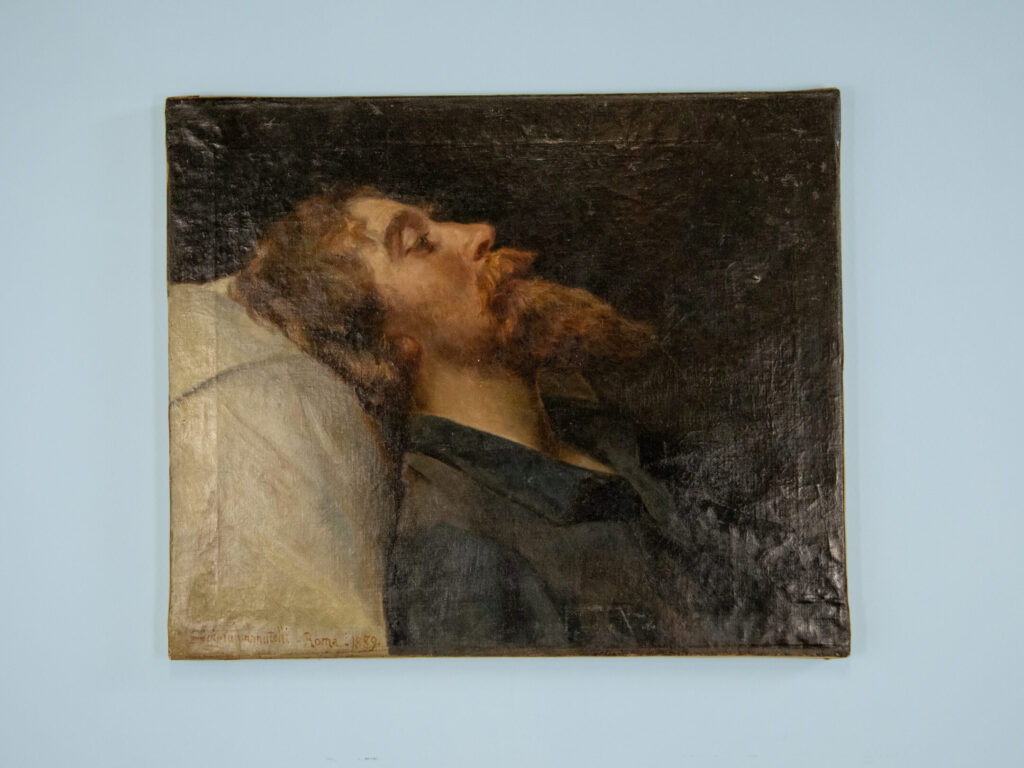 BN4A7987 Антикварний живопис «Портрет чоловіка», Ш. Ваннутеллі (S. Vannutelli)