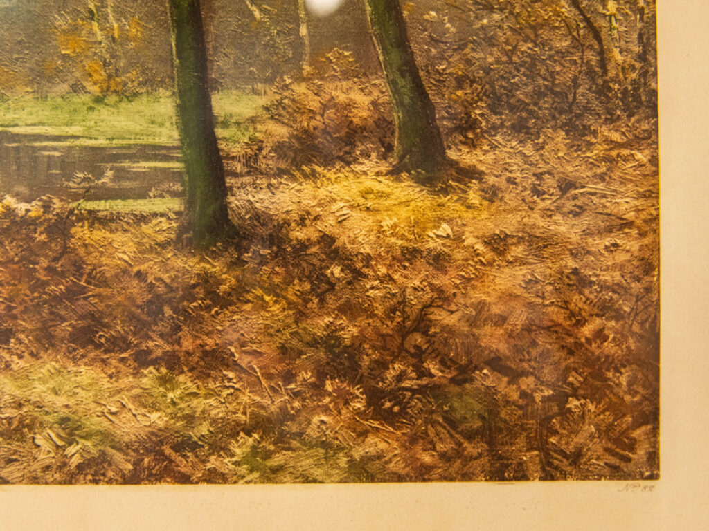 Антикварна літографія авторства А. Ріголо (Albert Rigolot)