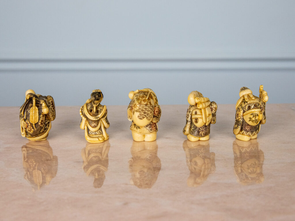 BN4A8045 Набір японських фігурок нецке