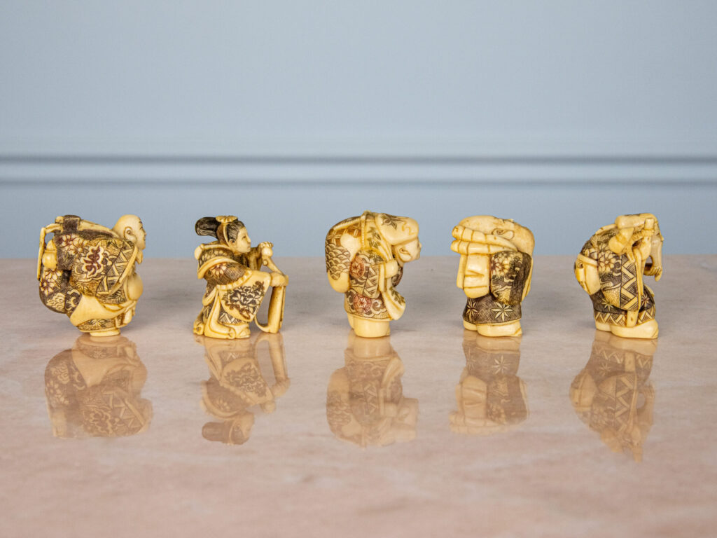 BN4A8048 Набір японських фігурок нецке