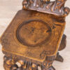 Антикварний різьблений стілець