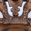 Антикварний різьблений стілець