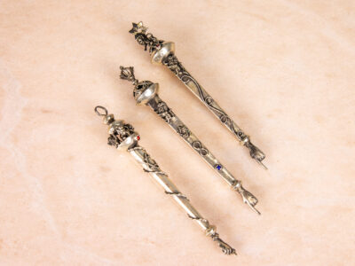 Набір срібних указок (ядів) для читання Тори