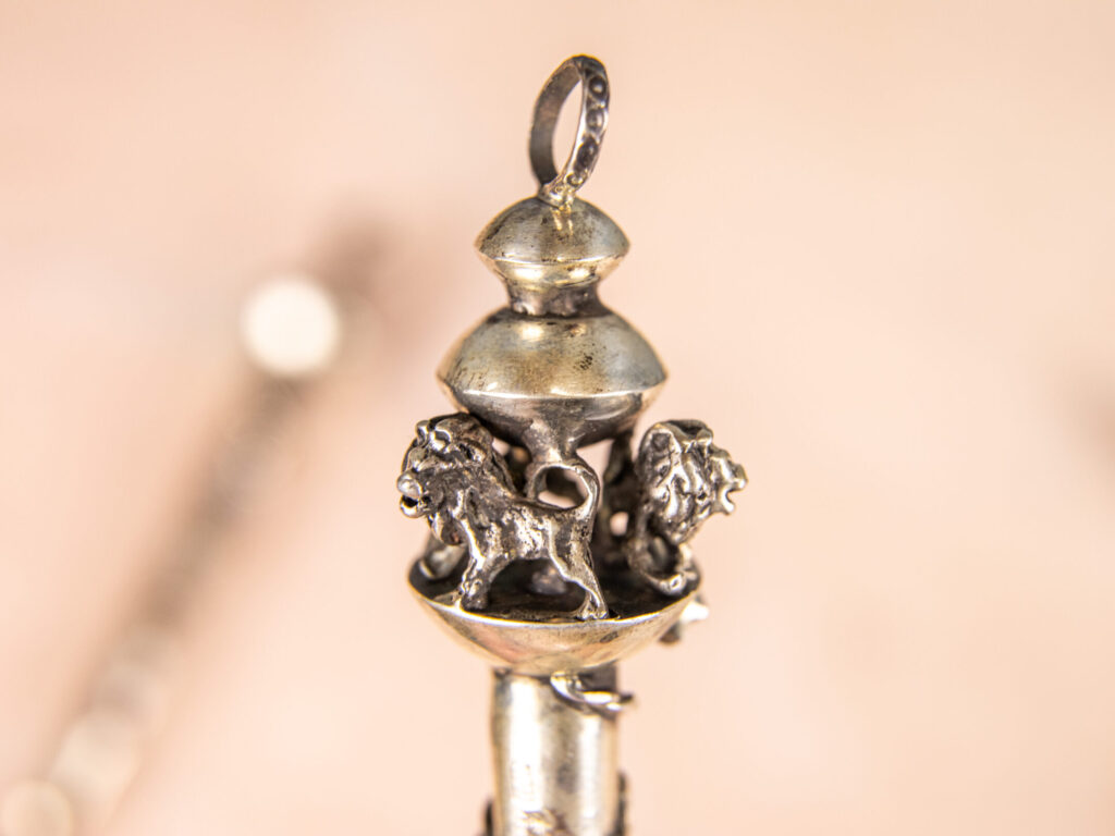 Набір срібних указок (ядів) для читання Тори