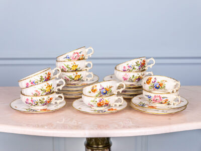 Антикварний порцеляновий сервіз Sarreguemines