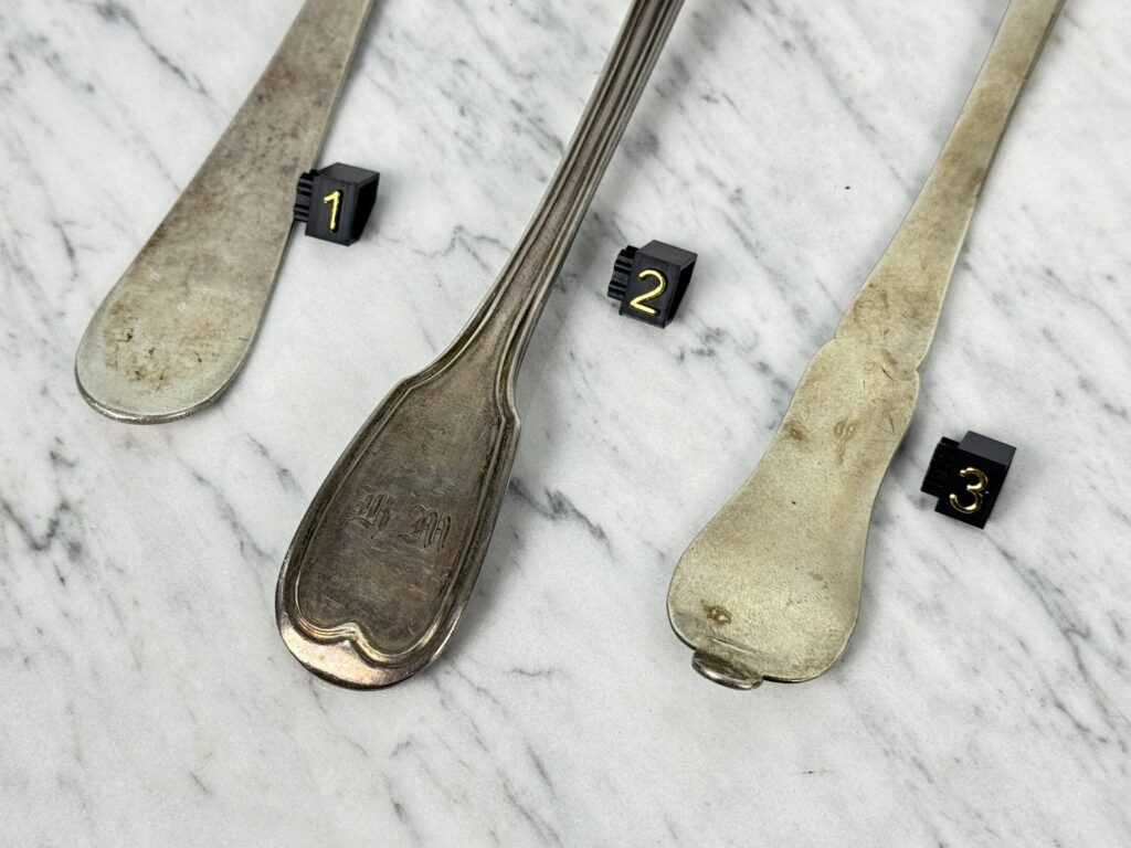 Антикварні срібні ложки