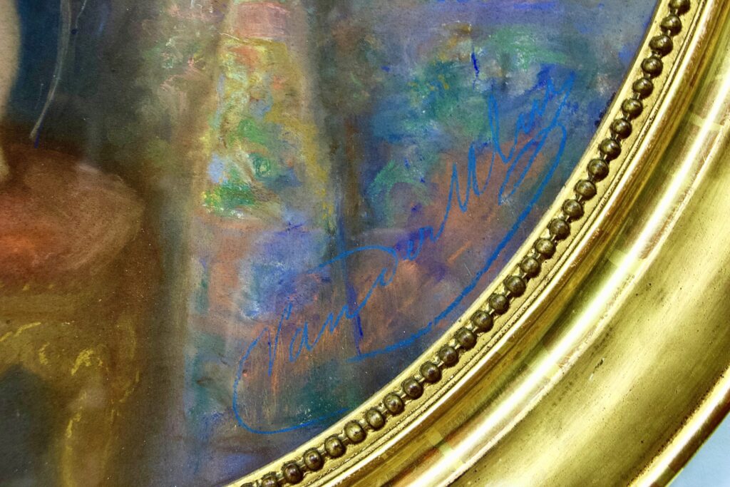 IMG_3342 Антикварна картина «Вакх у дитинстві»