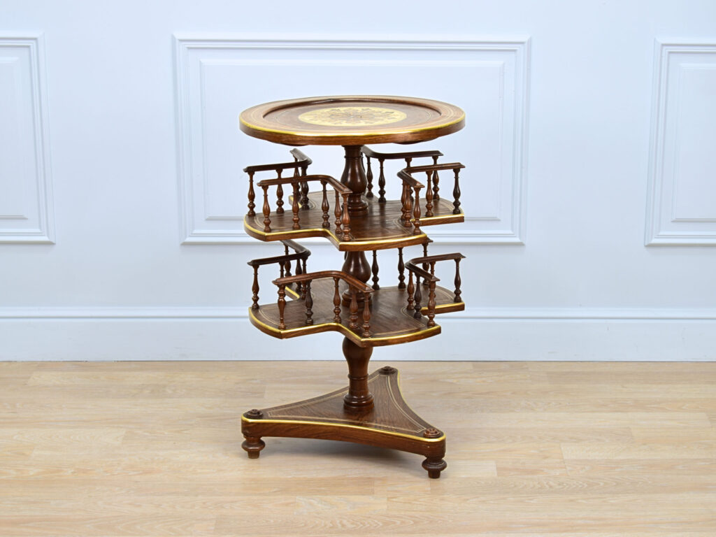 Антикварний столик-бібліотека у стилі Регентства