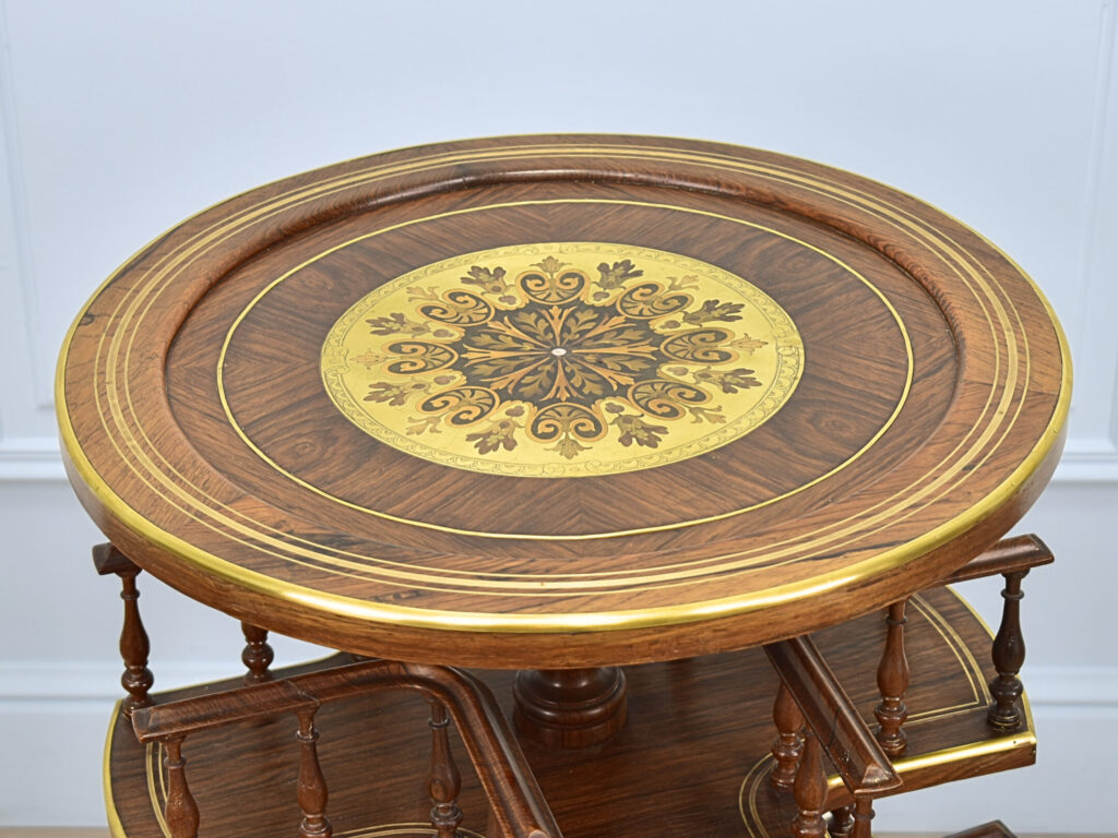 Антикварний столик-бібліотека у стилі Регентства