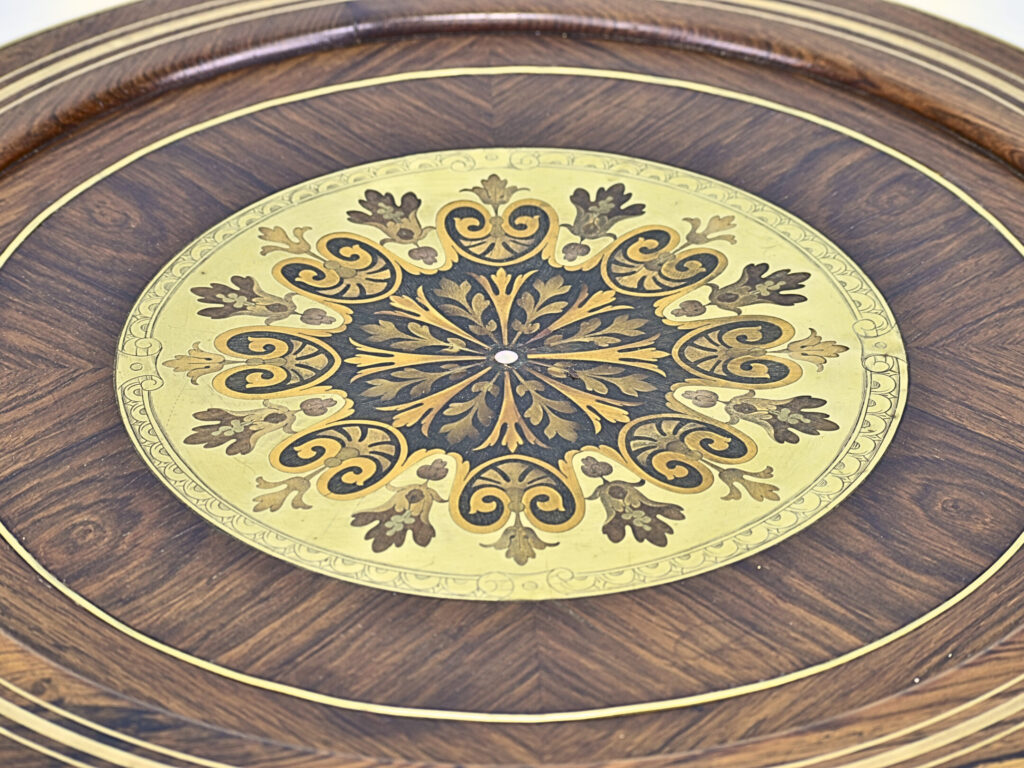 Антикварний столик-бібліотека у стилі Регентства