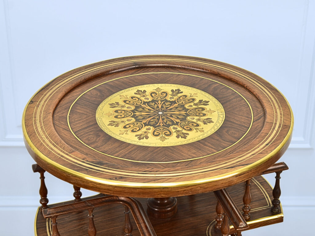 Антикварний столик-бібліотека у стилі Регентства