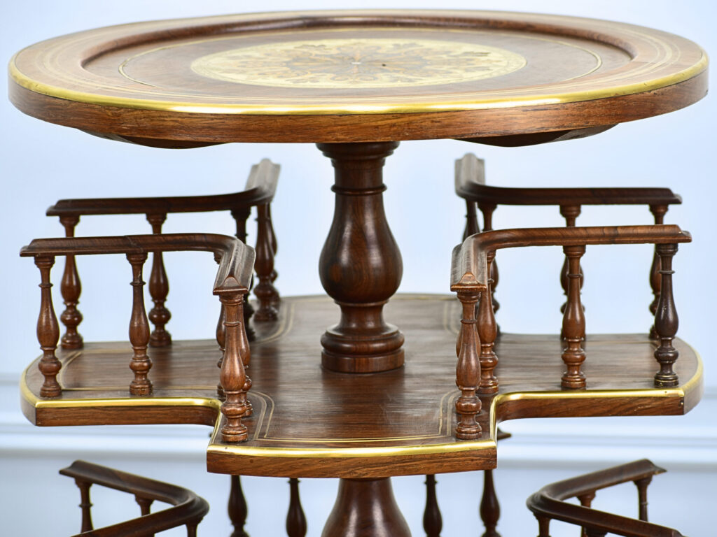 Антикварний столик-бібліотека у стилі Регентства