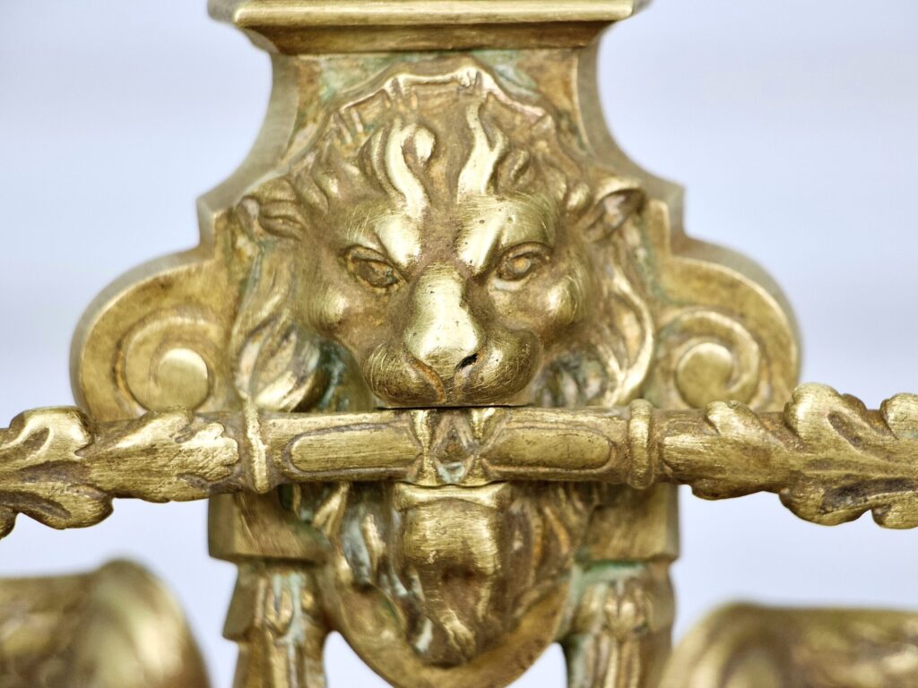 IMG_4869 Антикварний набір для каміна в стилі Людовика XV