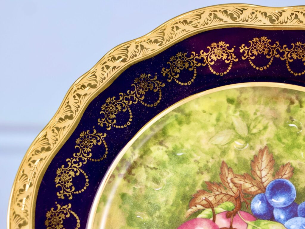 IMG_5227 Декоративна тарілка Limoges з фруктовою композицією