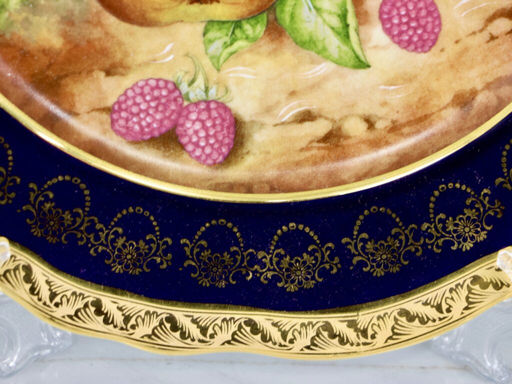 IMG_5228 Декоративна тарілка Limoges з фруктовою композицією