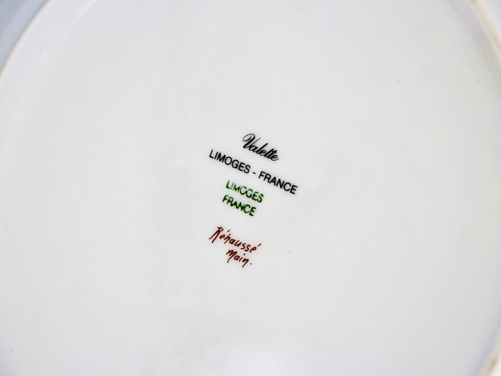 IMG_5229 Декоративна тарілка Limoges з фруктовою композицією