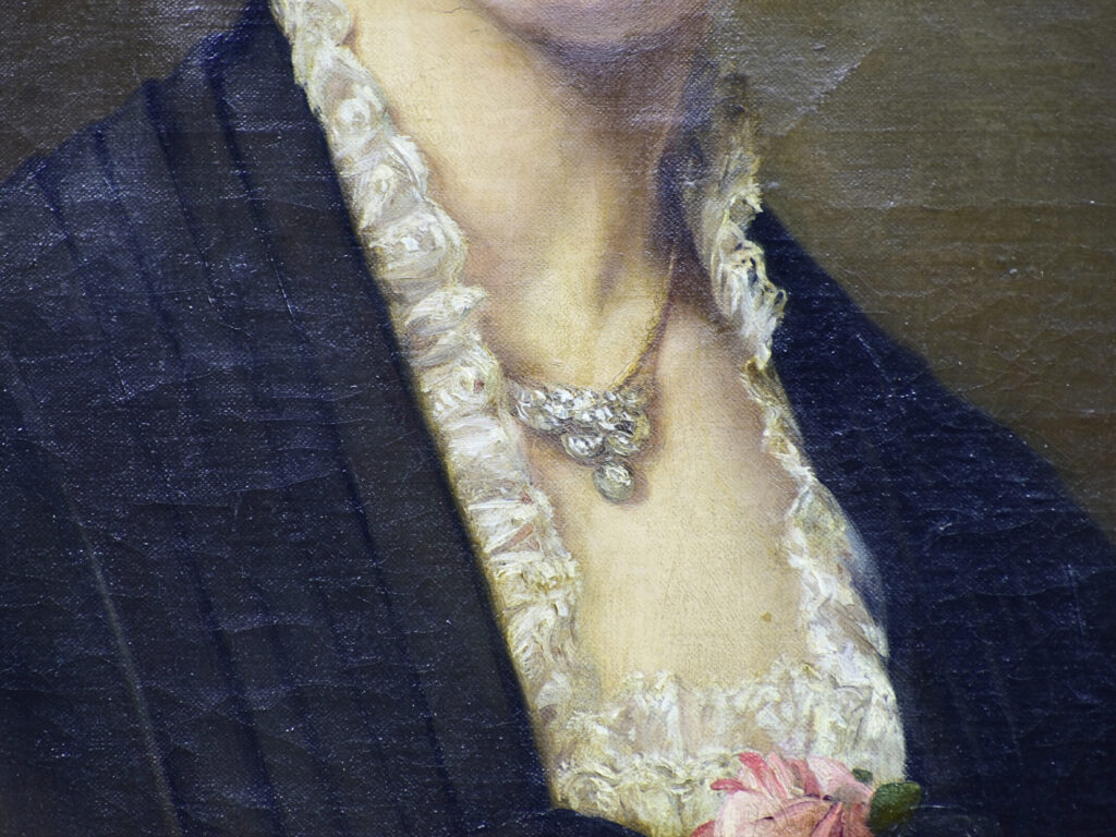 Антикварний живопис «Портрет невідомої»