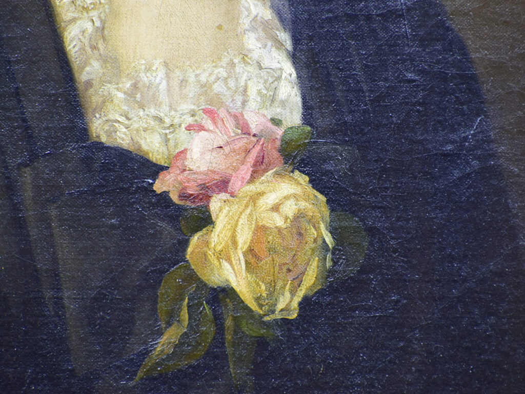 Антикварний живопис «Портрет невідомої»