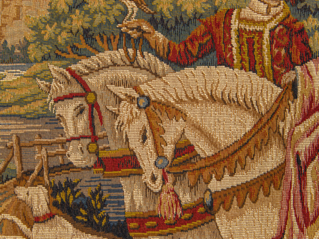 BN4A0339 Вінтажний гобелен «Королівське полювання», Марк Веймель