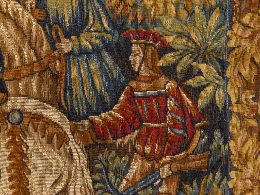 BN4A0342 Вінтажний гобелен «Королівське полювання», Марк Веймель