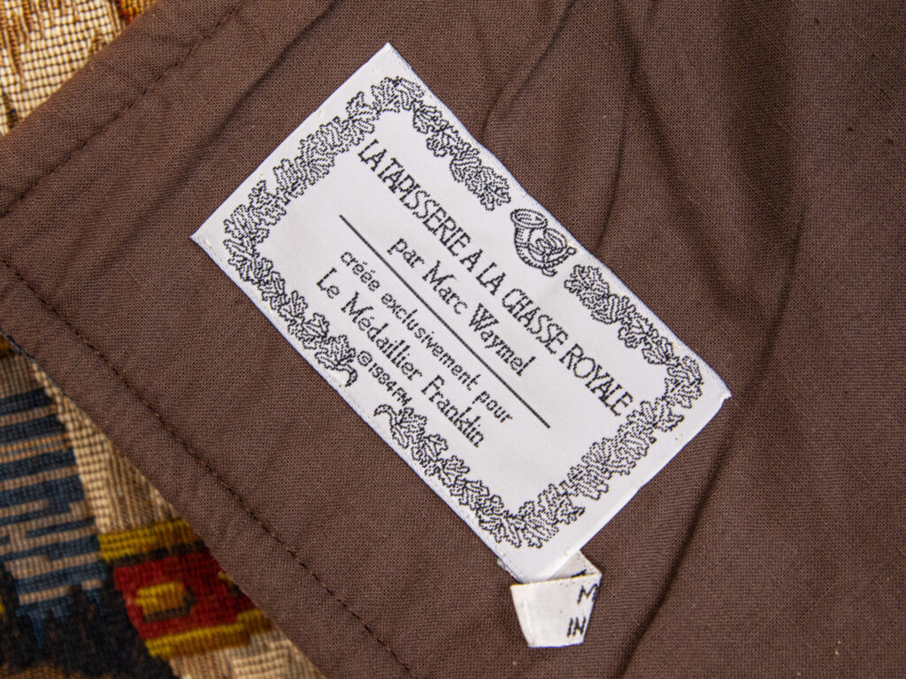 BN4A0357 Вінтажний гобелен «Королівське полювання», Марк Веймель