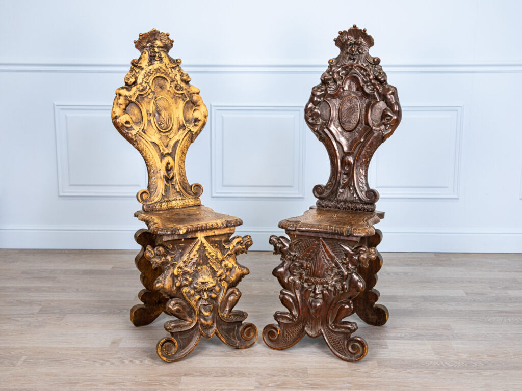 BN4A9175 Антикварні стільці Sgabello