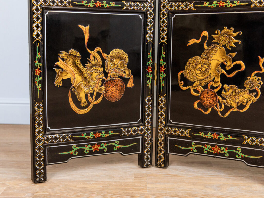 BN4A9215 Вінтажна ширма з інкрустацією в стилі Шинуазрі