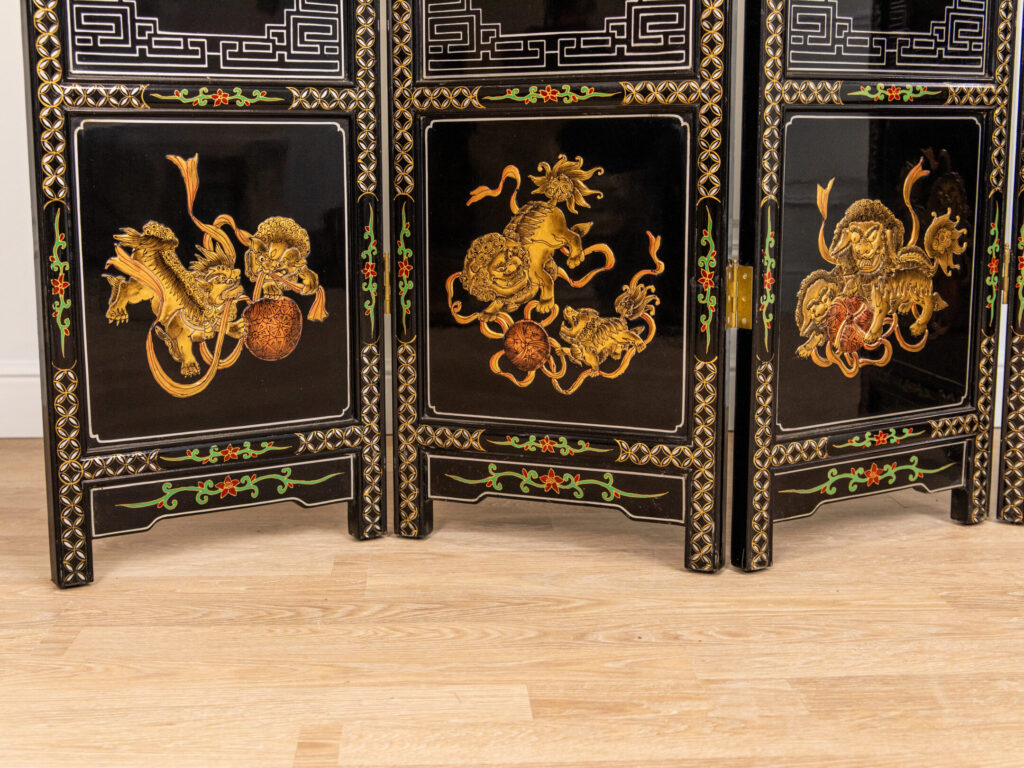 BN4A9218 Вінтажна ширма з інкрустацією в стилі Шинуазрі