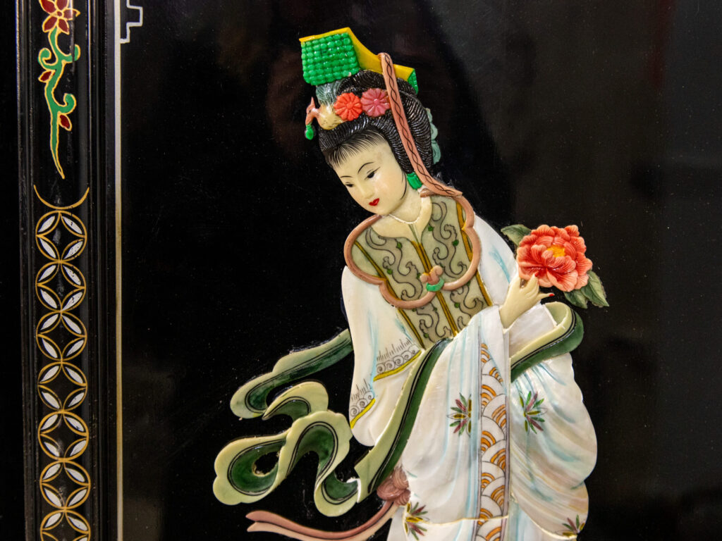 BN4A9229 Вінтажна ширма з інкрустацією в стилі Шинуазрі