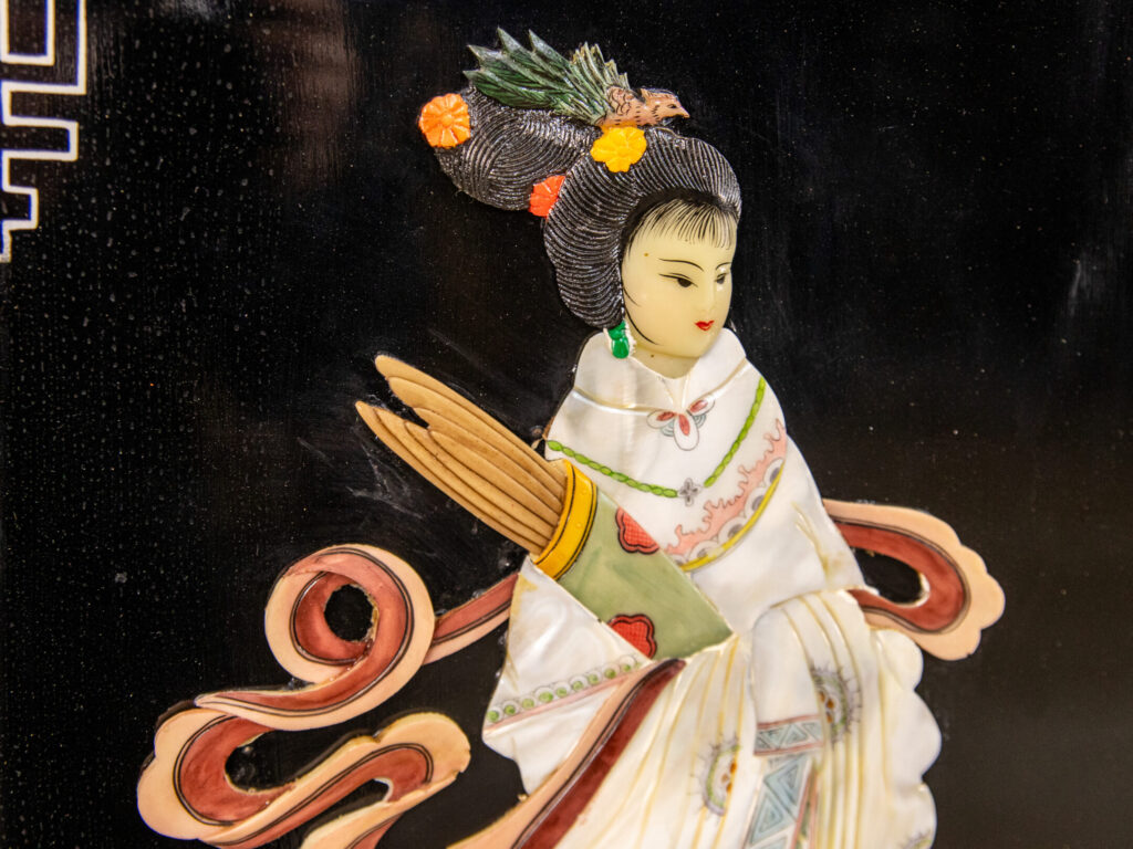 BN4A9240 Вінтажна ширма з інкрустацією в стилі Шинуазрі