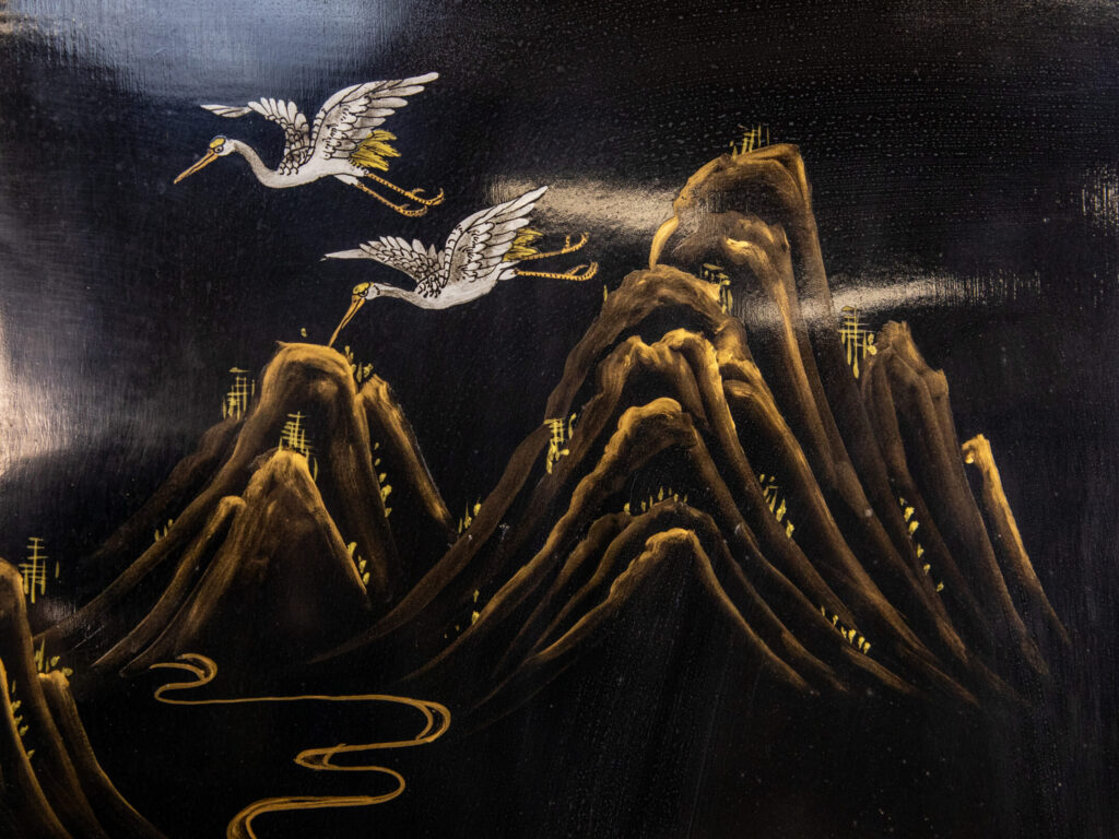 BN4A9272 Ширма в стилі Шинуазрі з природними мотивами